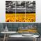 Designart - Van Gogh Summer with Clouds - Landscape Artwork Canvas